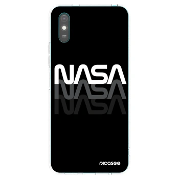 Picasee átlátszó szilikon tok az alábbi mobiltelefonokra Xiaomi Redmi 9A - NASA Triple