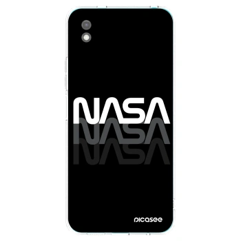 Picasee fekete szilikon tok az alábbi mobiltelefonokra Xiaomi Redmi 9A - NASA Triple