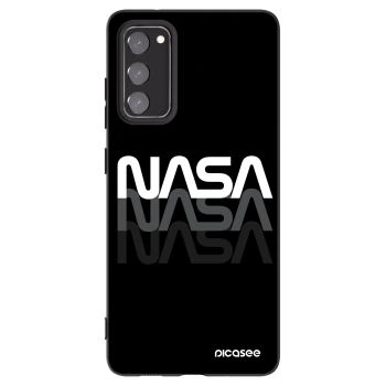 Picasee fekete szilikon tok az alábbi mobiltelefonokra Samsung Galaxy S20 FE - NASA Triple