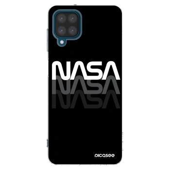 Picasee átlátszó szilikon tok az alábbi mobiltelefonokra Samsung Galaxy A12 A125F - NASA Triple