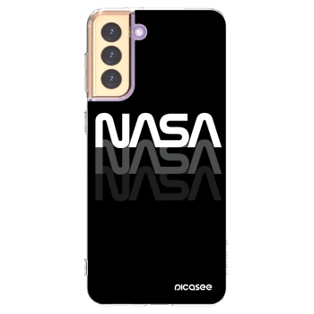 Picasee átlátszó szilikon tok az alábbi mobiltelefonokra Samsung Galaxy S21+ 5G G996F - NASA Triple