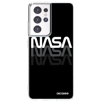 Picasee átlátszó szilikon tok az alábbi mobiltelefonokra Samsung Galaxy S21 Ultra 5G G998B - NASA Triple