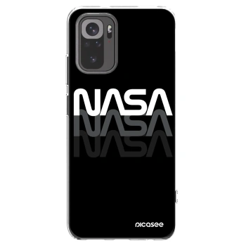 Picasee átlátszó szilikon tok az alábbi mobiltelefonokra Xiaomi Redmi Note 10 - NASA Triple