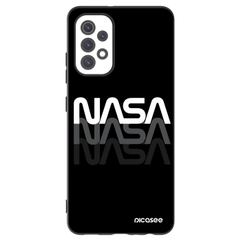 Picasee fekete szilikon tok az alábbi mobiltelefonokra Samsung Galaxy A32 5G A326B - NASA Triple