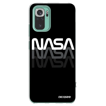 Picasee átlátszó szilikon tok az alábbi mobiltelefonokra Xiaomi Redmi Note 10 Pro - NASA Triple