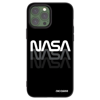 Picasee fekete szilikon tok az alábbi mobiltelefonokra Apple iPhone 13 Pro Max - NASA Triple