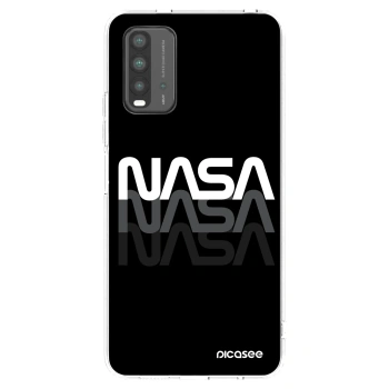 Picasee fekete szilikon tok az alábbi mobiltelefonokra Xiaomi Redmi 9T - NASA Triple