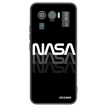 Picasee fekete szilikon tok az alábbi mobiltelefonokra Xiaomi Mi 11 Ultra - NASA Triple