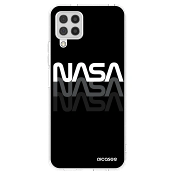 Picasee átlátszó szilikon tok az alábbi mobiltelefonokra Samsung Galaxy A22 A225F 4G - NASA Triple