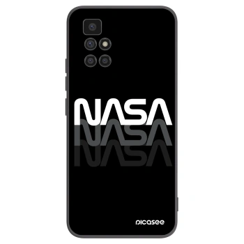 Picasee fekete szilikon tok az alábbi mobiltelefonokra Xiaomi Redmi 10 - NASA Triple