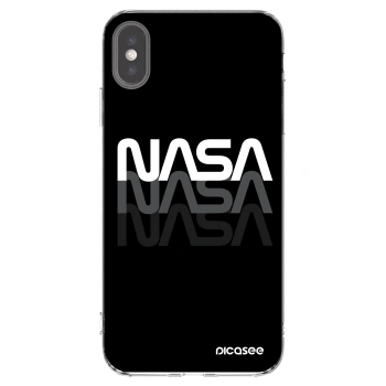 Picasee átlátszó szilikon tok az alábbi mobiltelefonokra Apple iPhone XS Max - NASA Triple