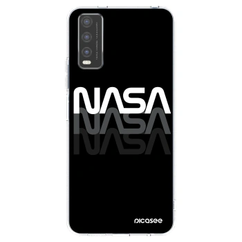Picasee átlátszó szilikon tok az alábbi mobiltelefonokra Vivo Y20s - NASA Triple