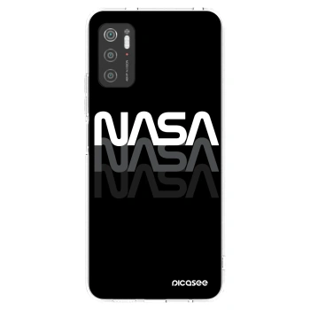 Picasee átlátszó szilikon tok az alábbi mobiltelefonokra Xiaomi Poco M3 Pro 5G - NASA Triple