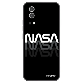 Picasee fekete szilikon tok az alábbi mobiltelefonokra Vivo Y72 5G - NASA Triple