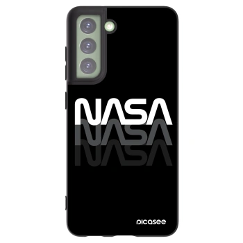 Picasee fekete szilikon tok az alábbi mobiltelefonokra Samsung Galaxy S21 FE 5G - NASA Triple