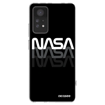 Picasee átlátszó szilikon tok az alábbi mobiltelefonokra Xiaomi Redmi Note 11 Pro 5G - NASA Triple