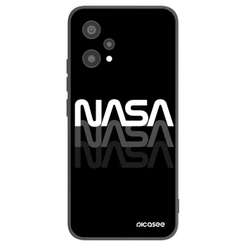 Picasee fekete szilikon tok az alábbi mobiltelefonokra Realme 9 Pro 5G - NASA Triple