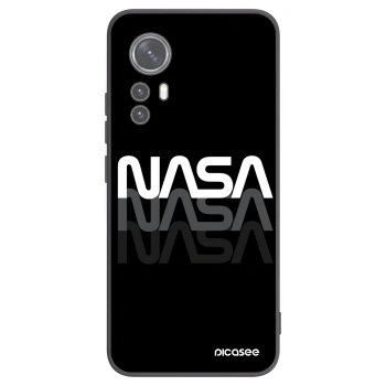 Picasee fekete szilikon tok az alábbi mobiltelefonokra Xiaomi 12 - NASA Triple