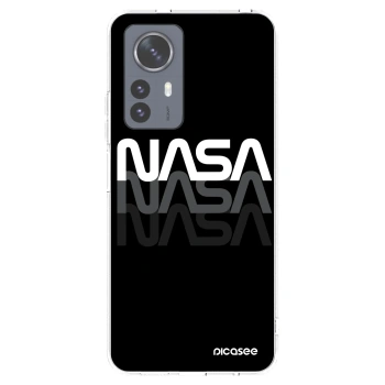 Picasee átlátszó szilikon tok az alábbi mobiltelefonokra Xiaomi 12 Pro - NASA Triple