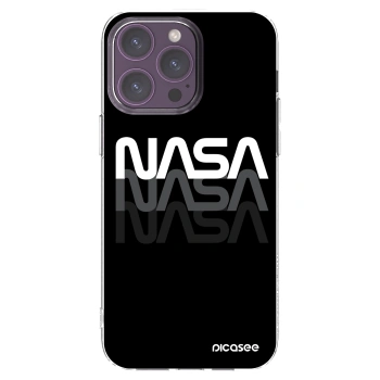 Picasee átlátszó szilikon tok az alábbi mobiltelefonokra Apple iPhone 14 Pro Max - NASA Triple