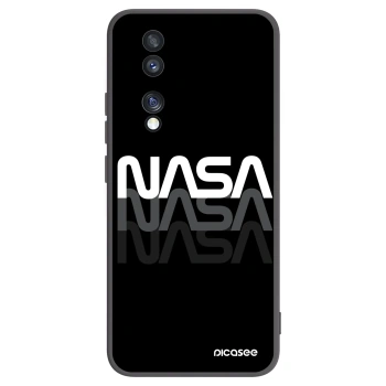 Picasee fekete szilikon tok az alábbi mobiltelefonokra Honor 70 - NASA Triple