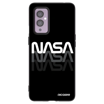Picasee fekete szilikon tok az alábbi mobiltelefonokra OnePlus 9 - NASA Triple