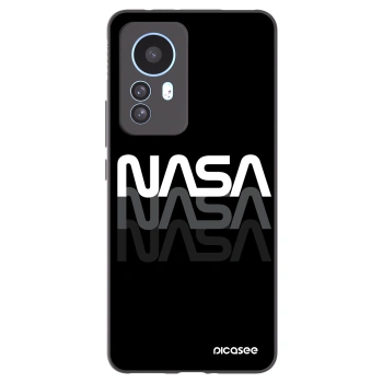 Picasee fekete szilikon tok az alábbi mobiltelefonokra Xiaomi 12T - NASA Triple