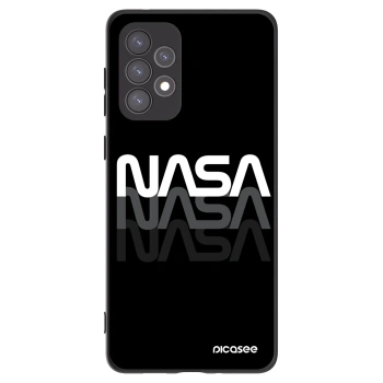 Picasee fekete szilikon tok az alábbi mobiltelefonokra Samsung Galaxy A73 5G - NASA Triple