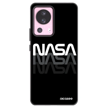Picasee fekete szilikon tok az alábbi mobiltelefonokra Xiaomi 13 Lite - NASA Triple