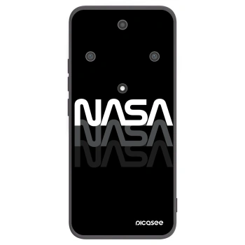 Picasee fekete szilikon tok az alábbi mobiltelefonokra Honor Magic5 Lite 5G - NASA Triple