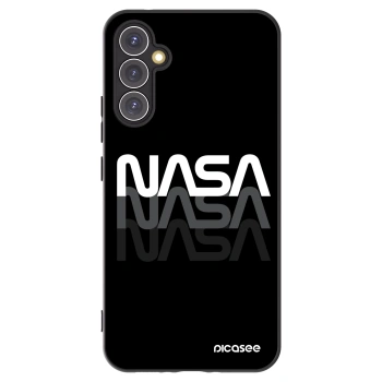 Picasee fekete szilikon tok az alábbi mobiltelefonokra Samsung Galaxy A34 5G A346B - NASA Triple