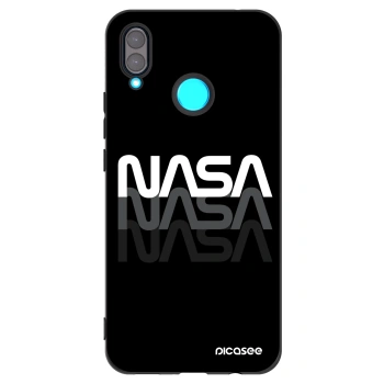 Picasee fekete szilikon tok az alábbi mobiltelefonokra Huawei Nova 3 - NASA Triple