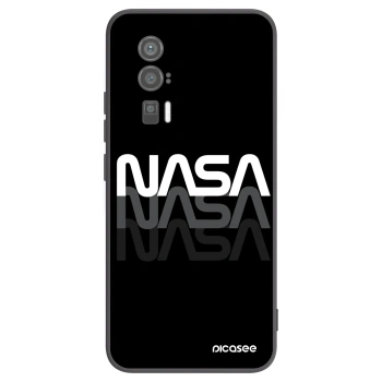 Picasee fekete szilikon tok az alábbi mobiltelefonokra Xiaomi Poco F5 Pro 5G - NASA Triple