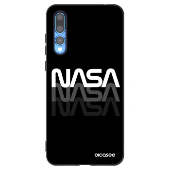 Picasee fekete szilikon tok az alábbi mobiltelefonokra Huawei P20 Pro - NASA Triple