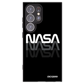 Picasee fekete szilikon tok az alábbi mobiltelefonokra Samsung Galaxy S24 Ultra S928B 5G - NASA Triple