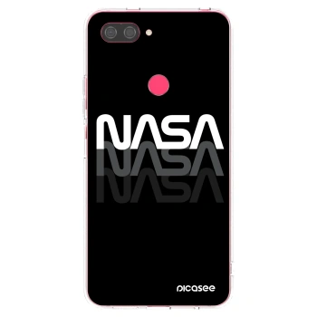 Picasee átlátszó szilikon tok az alábbi mobiltelefonokra Xiaomi Mi 8 Lite - NASA Triple