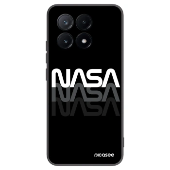 Picasee fekete szilikon tok az alábbi mobiltelefonokra Xiaomi Poco X6 Pro - NASA Triple