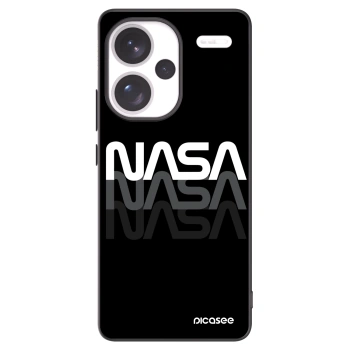 Picasee fekete szilikon tok az alábbi mobiltelefonokra Xiaomi Redmi Note 13 Pro+ 5G - NASA Triple