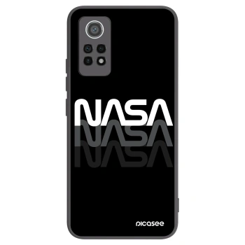 Picasee fekete szilikon tok az alábbi mobiltelefonokra Xiaomi Redmi Note 12 Pro 4G - NASA Triple