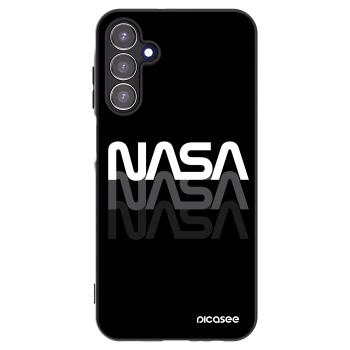 Picasee fekete szilikon tok az alábbi mobiltelefonokra Samsung Galaxy A15 A156B 5G - NASA Triple
