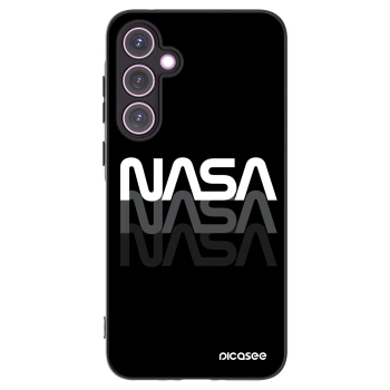 Picasee fekete szilikon tok az alábbi mobiltelefonokra Samsung Galaxy A35 5G A356B - NASA Triple