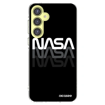 Picasee átlátszó szilikon tok az alábbi mobiltelefonokra Samsung Galaxy A35 5G A356B - NASA Triple