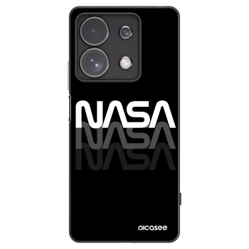 Picasee fekete szilikon tok az alábbi mobiltelefonokra Xiaomi Redmi Note 13 Pro 4G - NASA Triple