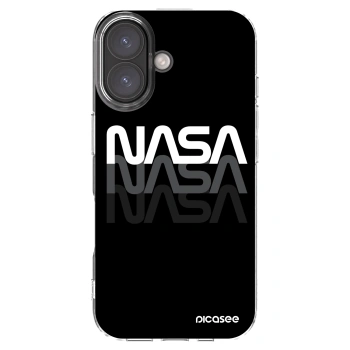 Picasee átlátszó szilikon tok az alábbi mobiltelefonokra Apple iPhone 16 - NASA Triple