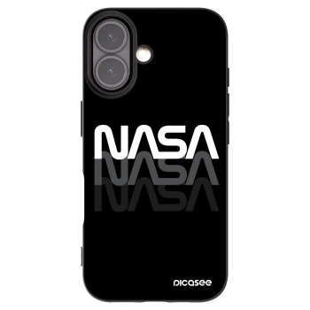 Picasee fekete szilikon tok az alábbi mobiltelefonokra Apple iPhone 16 - NASA Triple