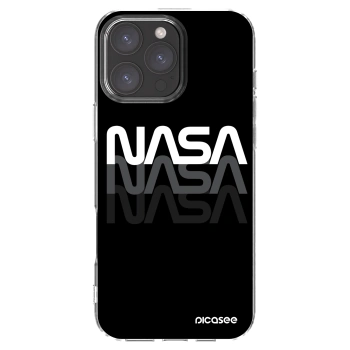 Picasee átlátszó szilikon tok az alábbi mobiltelefonokra Apple iPhone 16 Pro Max - NASA Triple