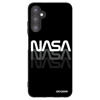 Picasee fekete szilikon tok az alábbi mobiltelefonokra Samsung Galaxy A05s A057G - NASA Triple