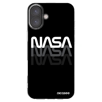 Picasee átlátszó szilikon tok az alábbi mobiltelefonokra Apple iPhone 16 Plus - NASA Triple