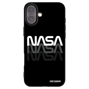 Picasee fekete szilikon tok az alábbi mobiltelefonokra Apple iPhone 16 Plus - NASA Triple