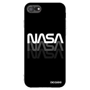 Picasee átlátszó szilikon tok az alábbi mobiltelefonokra Apple iPhone 7 - NASA Triple